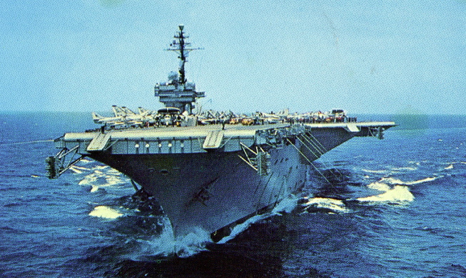 USS Constellation (CVA-64) 1964 - Captain John L. Nicholson