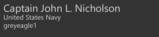 Captain John L. Nicholson